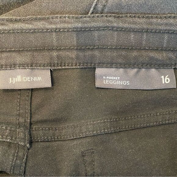 J. Jill 5-Pocket Legging Jeans Size 16 - Picture 4 of 6